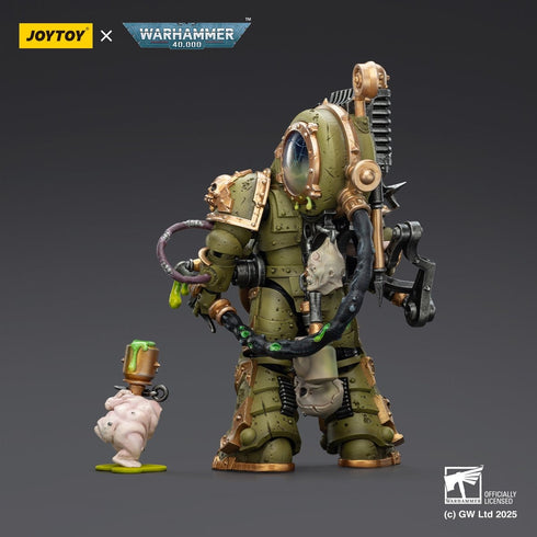JOYTOY Death Guard Foul Blight Spawn with Plague Sprayer - Warhammer 40,000 - 1/18 Scale Collectible Figure