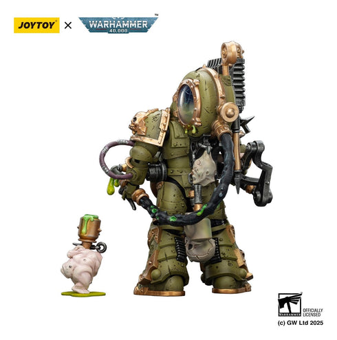 JOYTOY Death Guard Foul Blight Spawn with Plague Sprayer - Warhammer 40,000 - 1/18 Scale Collectible Figure