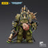 JOYTOY Death Guard Lord of Virulence with Power Fist and Twin Plague Spewer - Warhammer 40,000 - 1/18 Scale Collectible Figure