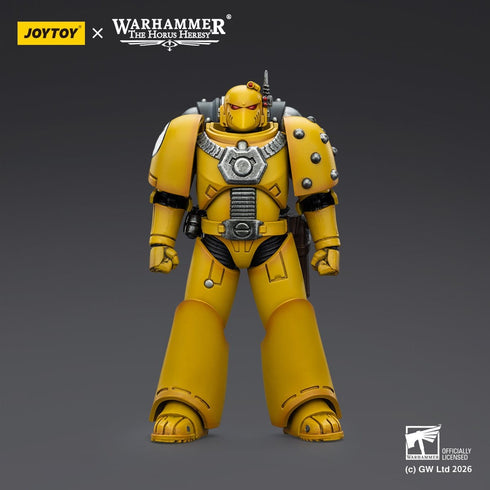 JOYTOY Imperial Fist MKVI Tactical Legionary - Warhammer The Horus Heresy - 1/18 Scale Collectible Figure