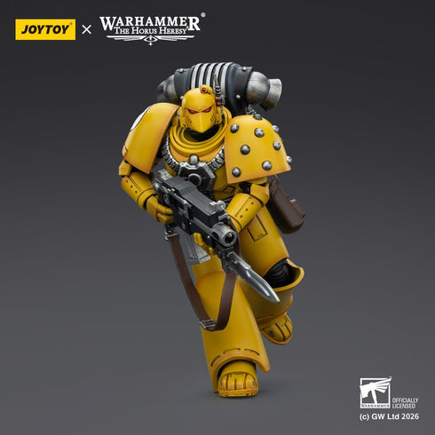 JOYTOY Imperial Fist MKVI Tactical Legionary - Warhammer The Horus Heresy - 1/18 Scale Collectible Figure
