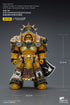 JOYTOY Imperial Fists Legion Praetor in Tartaros Terminator Armour with Power Sword and Vigil Storm Shield - Warhammer The Horus Heresy - 1/18 Scale Collectible Figure