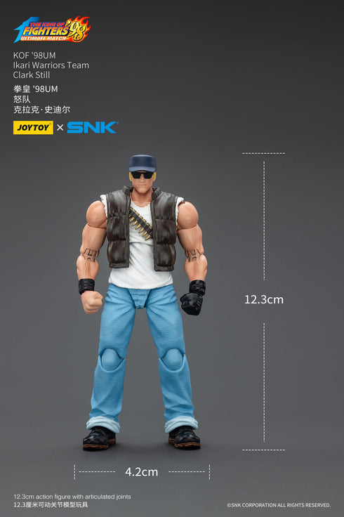 JOYTOY The King Of Fighters '98 Hero Team Clark Still Action Figure
