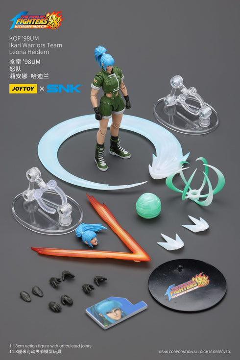 JOYTOY The King Of Fighters '98 Hero Team Leona Heidern Action Figure