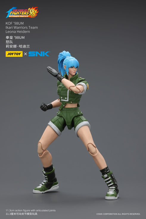 JOYTOY The King Of Fighters '98 Hero Team Leona Heidern Action Figure