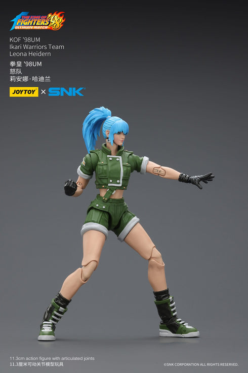 JOYTOY The King Of Fighters '98 Hero Team Leona Heidern Action Figure
