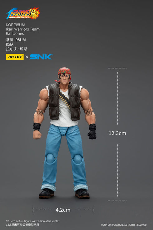 JOYTOY The King Of Fighters '98 Hero Team Ralf Jones Action Figure