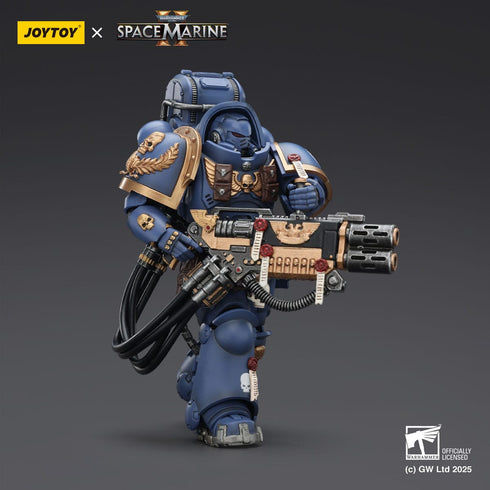JOYTOY Ultramarines Heavy Artificer Armor with Relic Multi-Melta - Warhammer 40,000: Space Marine 2 - 1/18 Scale Collectible Figure