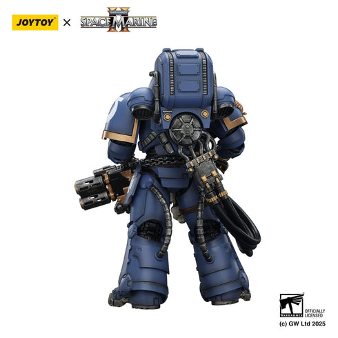 JOYTOY Ultramarines Heavy Artificer Armor with Relic Multi-Melta - Warhammer 40,000: Space Marine 2 - 1/18 Scale Collectible Figure