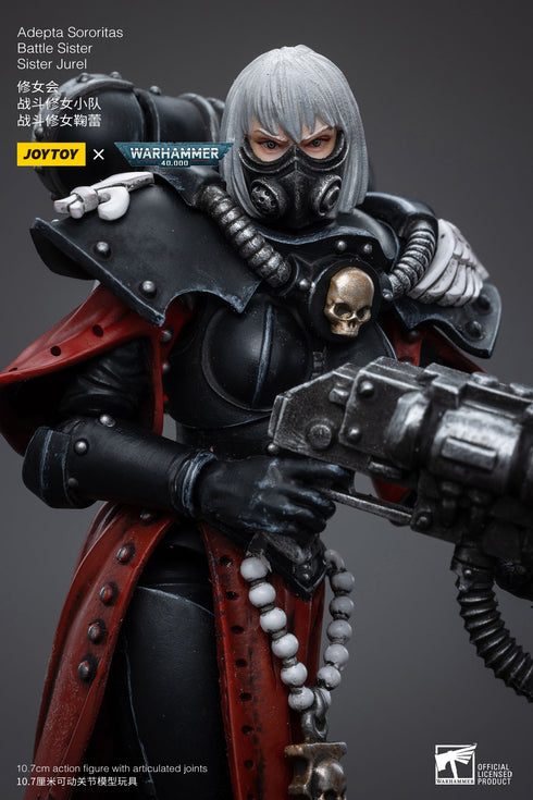 JOYTOY Warhammer 40K Adepta Sororitas Battle Sister Sister Jurel 1/18 Action Figure