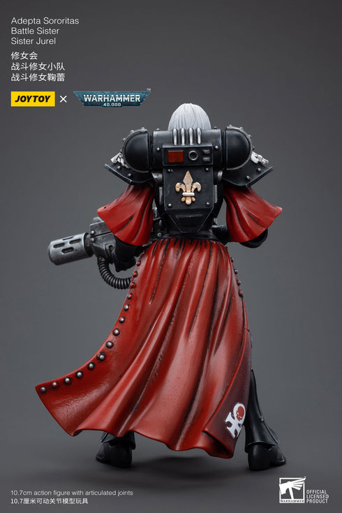 JOYTOY Warhammer 40K Adepta Sororitas Battle Sister Sister Jurel 1/18 Action Figure