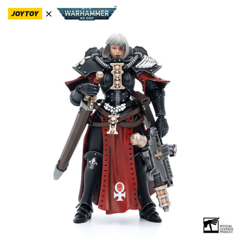 JOYTOY Warhammer 40K Adepta Sororitas Battle Sister Sister Kassia 1/18 Action Figure