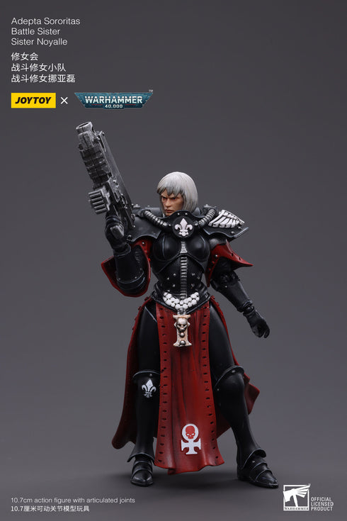 JOYTOY Warhammer 40K Adepta Sororitas Battle Sister Sister Noyalle 1/18 Action Figure