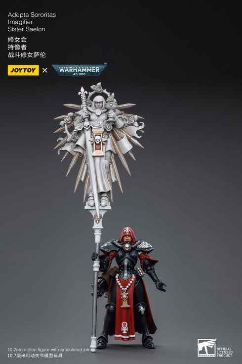 JOYTOY Warhammer 40K Adepta Sororitas Battle Sister Sister Saelon 1/18 Action Figure