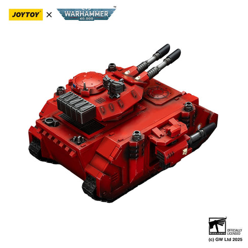 JOYTOY Warhammer 40K Blood Angels Predator Annihilator with Twin Lascannons 1/18 Action Figure
