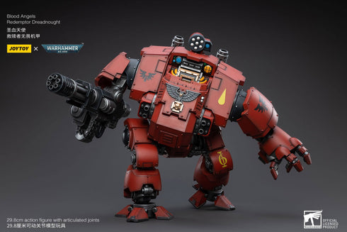 JOYTOY Warhammer 40K Blood Angels Redemptor Dreadnought 1/18 Action Figure