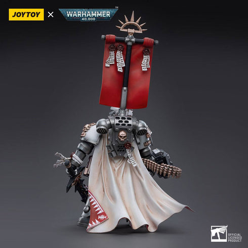 JOYTOY Warhammer 40K Grey Knights Castellan Crowe 1/18 Action Figure