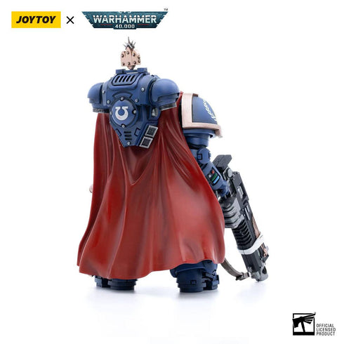 JOYTOY Warhammer 40K Ultramarines Captain with Master-Crafted Heavy Bolt Rifle 1/18 Action Figure