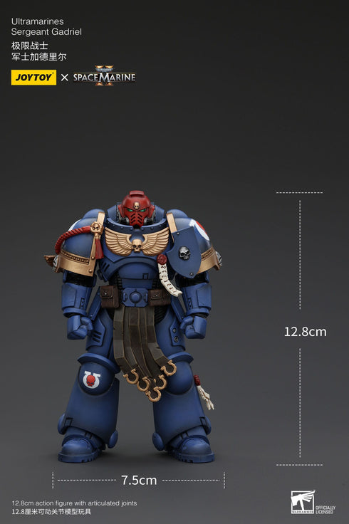 JOYTOY Warhammer 40K Ultramarines Sergeant Gadriel 1/18 Action Figure