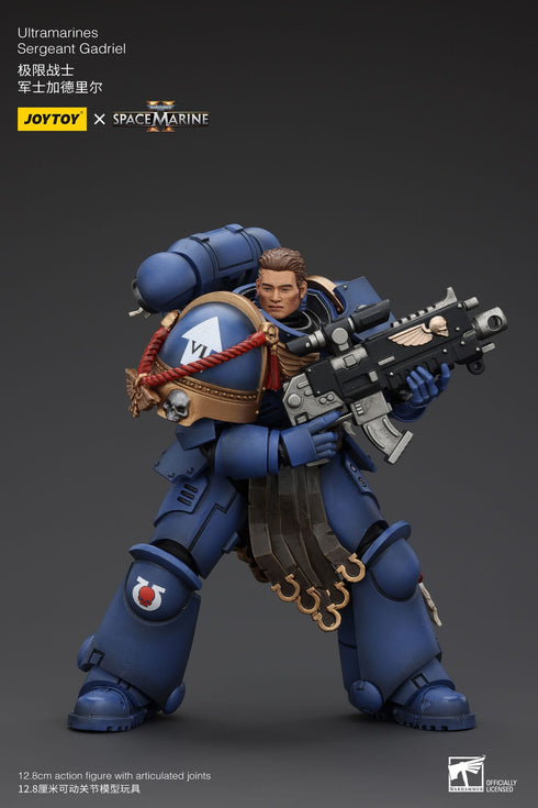 JOYTOY Warhammer 40K Ultramarines Sergeant Gadriel 1/18 Action Figure