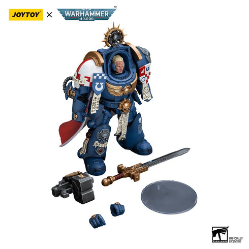 JOYTOY Ultramarines Terminator Captain Severus Agemman - Warhammer: 40K - 1/18 Scale Collectible Figure