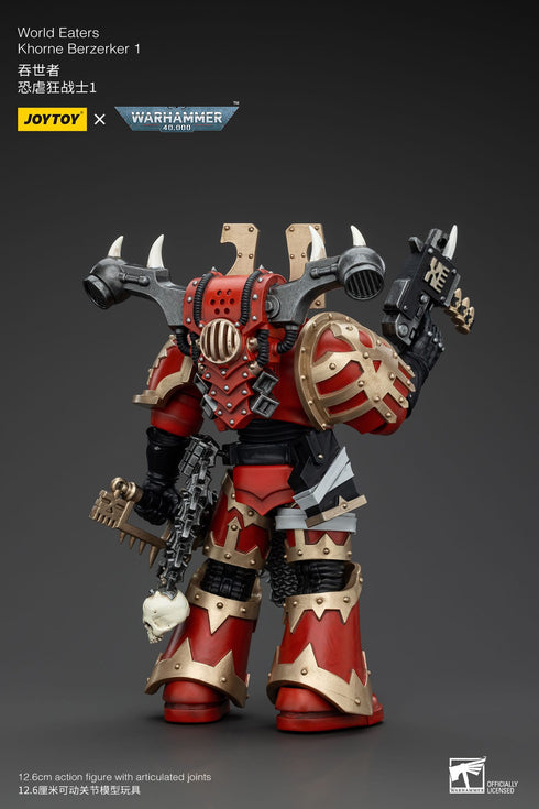 JOYTOY Warhammer 40K World Eaters Khorne Berzerker 1 1/18 Action Figure