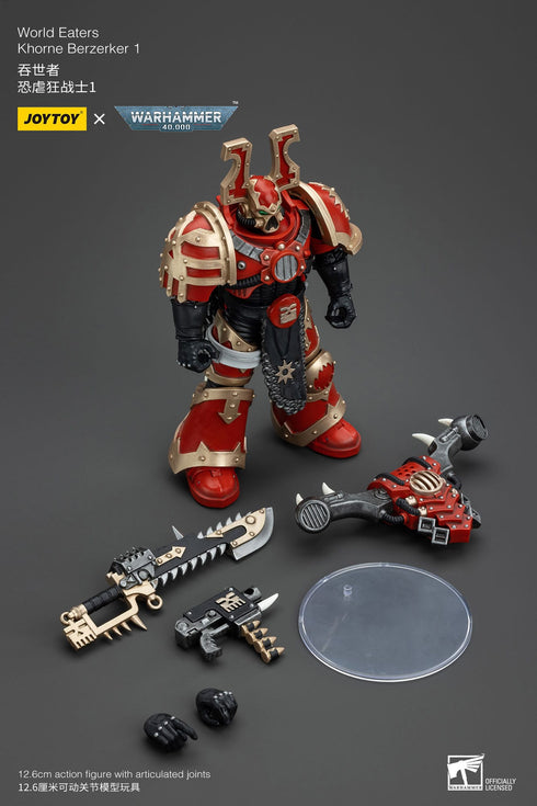 JOYTOY Warhammer 40K World Eaters Khorne Berzerker 1 1/18 Action Figure