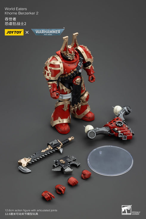 JOYTOY Warhammer 40K World Eaters Khorne Berzerker 2 1/18 Action Figure