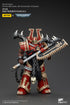 JOYTOY Warhammer 40K World Eaters Khorne Berzerker with Eviscerator Chainaxe 1/18 Action Figure