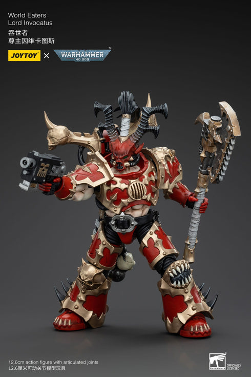 JOYTOY World Eaters Lord Invocatus - Warhammer: 40K - 1/18 Scale Collectible Figure