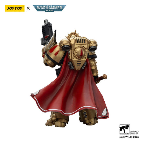JOYTOY Warhammer 40,000 Combat Patrol Blood Angels Captain with Heavy Bolt Pistol & Power Sword Action Figure
