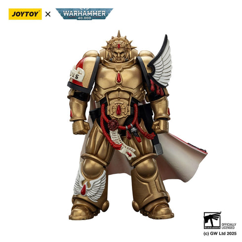 JOYTOY Warhammer 40,000 Combat Patrol Blood Angels Captain with Heavy Bolt Pistol & Power Sword Action Figure