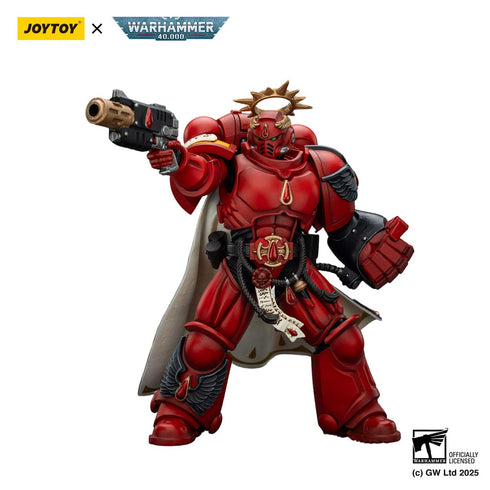JOYTOY Warhammer 40,000 Combat Patrol Blood Angels Captain with Inferno Pistol & Power Fist Action Figure