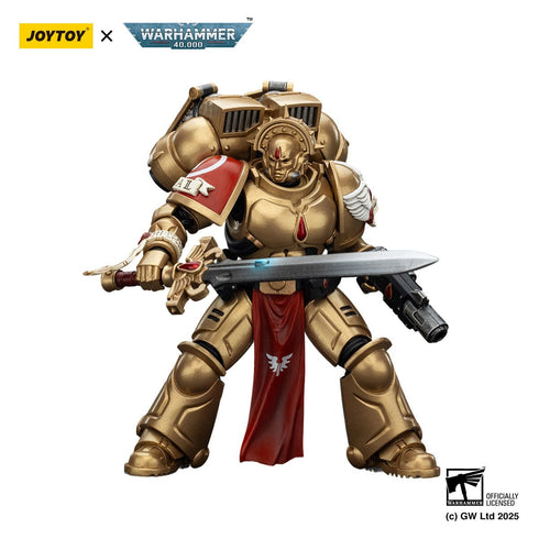 JOYTOY Warhammer 40,000 Combat Patrol Blood Angels Sanguinary Guard 1 with Inferno Pistol and Encarmine Blade Action Figure