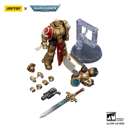 JOYTOY Warhammer 40,000 Combat Patrol Blood Angels Sanguinary Guard 1 with Inferno Pistol and Encarmine Blade Action Figure