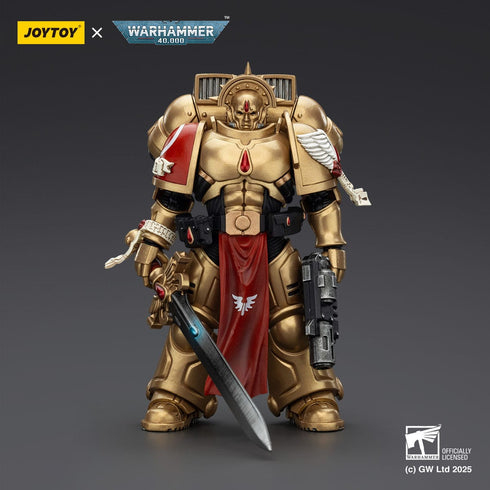 JOYTOY Warhammer 40,000 Combat Patrol Blood Angels Sanguinary Guard 1 with Inferno Pistol and Encarmine Blade Action Figure