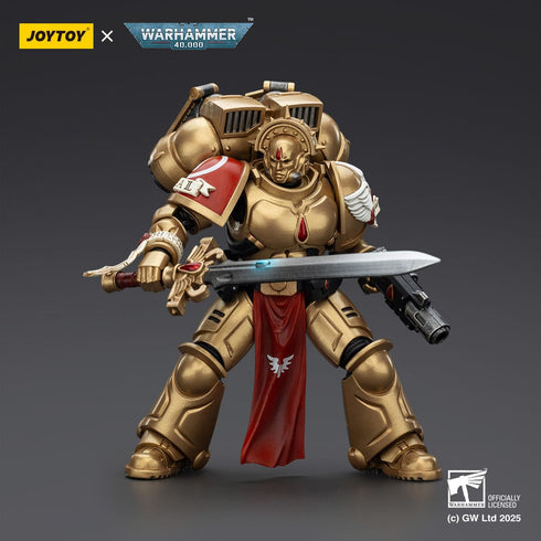 JOYTOY Warhammer 40,000 Combat Patrol Blood Angels Sanguinary Guard 1 with Inferno Pistol and Encarmine Blade Action Figure
