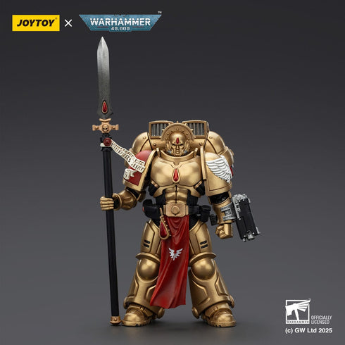 JOYTOY Warhammer 40,000 Combat Patrol Blood Angels Sanguinary Guard 2 with Angelus Boltgun and Encarmine Spear Action Figure