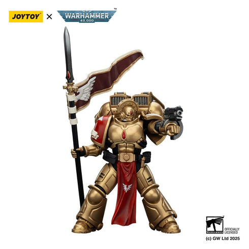 JOYTOY Warhammer 40,000 Combat Patrol Blood Angels Sanguinary Guard 3 with Angelus Boltgun and Encarmine Spear Action Figure