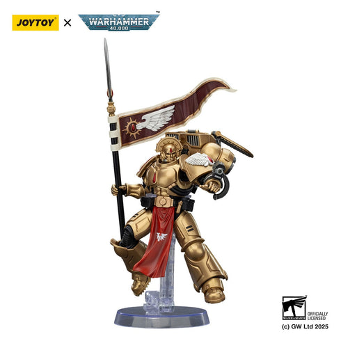 JOYTOY Warhammer 40,000 Combat Patrol Blood Angels Sanguinary Guard 3 with Angelus Boltgun and Encarmine Spear Action Figure