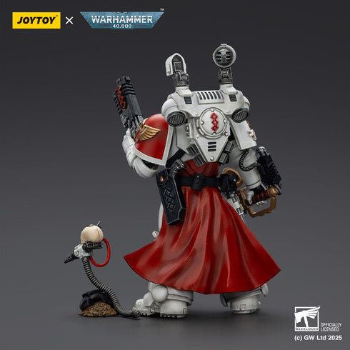 JOYTOY Warhammer 40,000 Combat Patrol Blood Angels anguinary Priest with Heavy Bolt Pistol Chainsword and Narthecium Action Figure