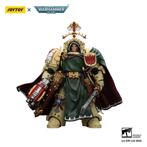 JOYTOY Warhammer 40,000 Dark Angels Belial Grand Master of The Deathwing With the Sword of Silence and Storm Bolter Action Figure