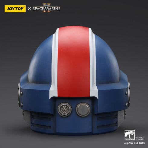 JOYTOY Warhammer 40,000: Space Marine 2 Ultramarines Lieutenant Titus Helmet 1/1 Prop Replica