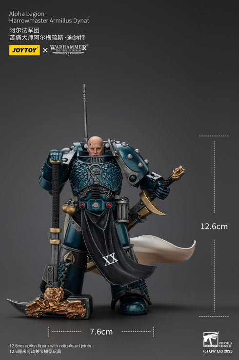 JOYTOY Warhammer The Horus Heresy Alpha Legion Harrowmaster Armillus Dynat Action Figure
