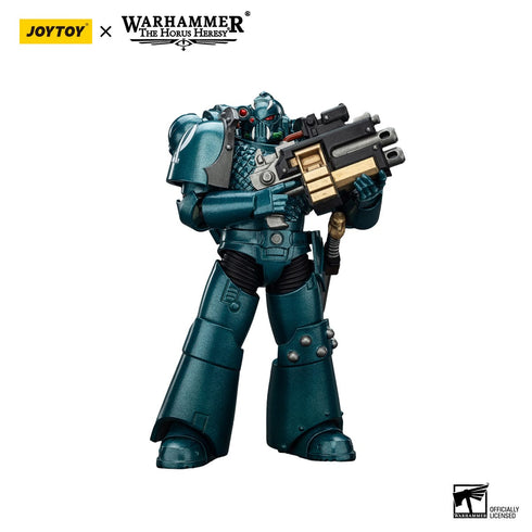 JOYTOY Warhammer The Horus Heresy Alpha Legion Head hunter With Banestrike Combi-Bolter And Power Dagger Action Figure