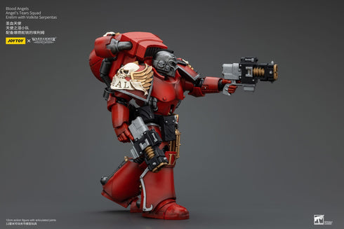JOYTOY Warhammer The Horus Heresy Blood Angels Angel's Tears SquadErelim with Volkite Serpentas 1/18 Action Figure