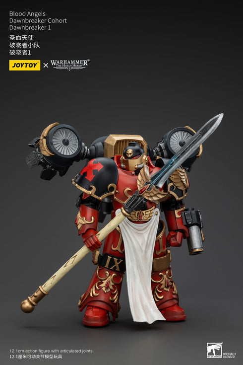JOYTOY Warhammer The Horus Heresy Blood Angels Dawnbreaker Cohort Dawnbreaker 1 1/18 Action Figure