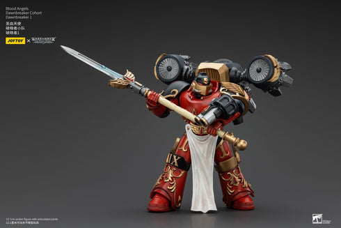 JOYTOY Warhammer The Horus Heresy Blood Angels Dawnbreaker Cohort Dawnbreaker 1 1/18 Action Figure