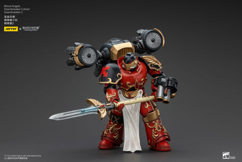 JOYTOY Warhammer The Horus Heresy Blood Angels Dawnbreaker Cohort Dawnbreaker 2 1/18 Action Figure