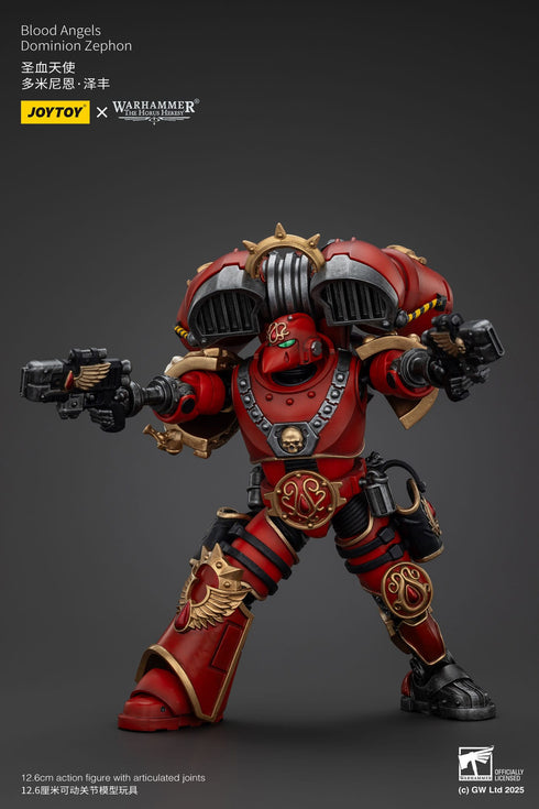 JOYTOY Warhammer The Horus Heresy Blood Angels Dominion Zephon Action Figure